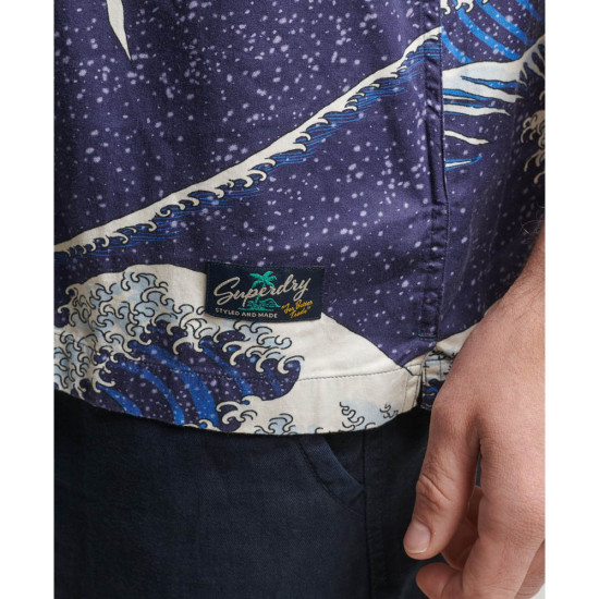 Superdry Ανδρικό πουκάμισο Short Sleeve Hawaiian Shirt